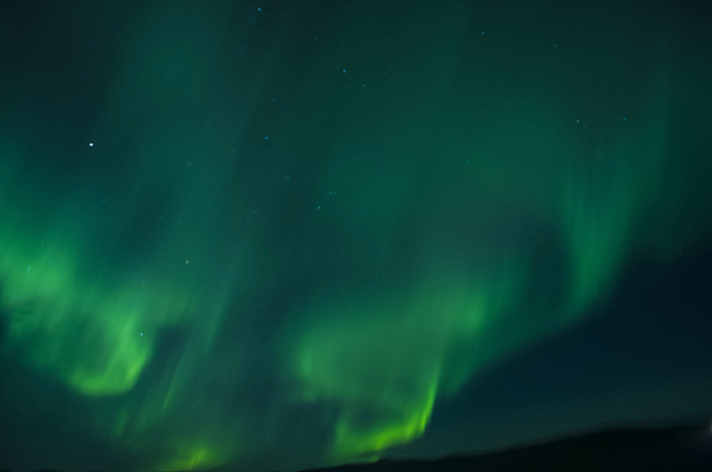 12 - Groenlandia - aurora boreal - fiordo Tunulliarfik - Qassiarsuk